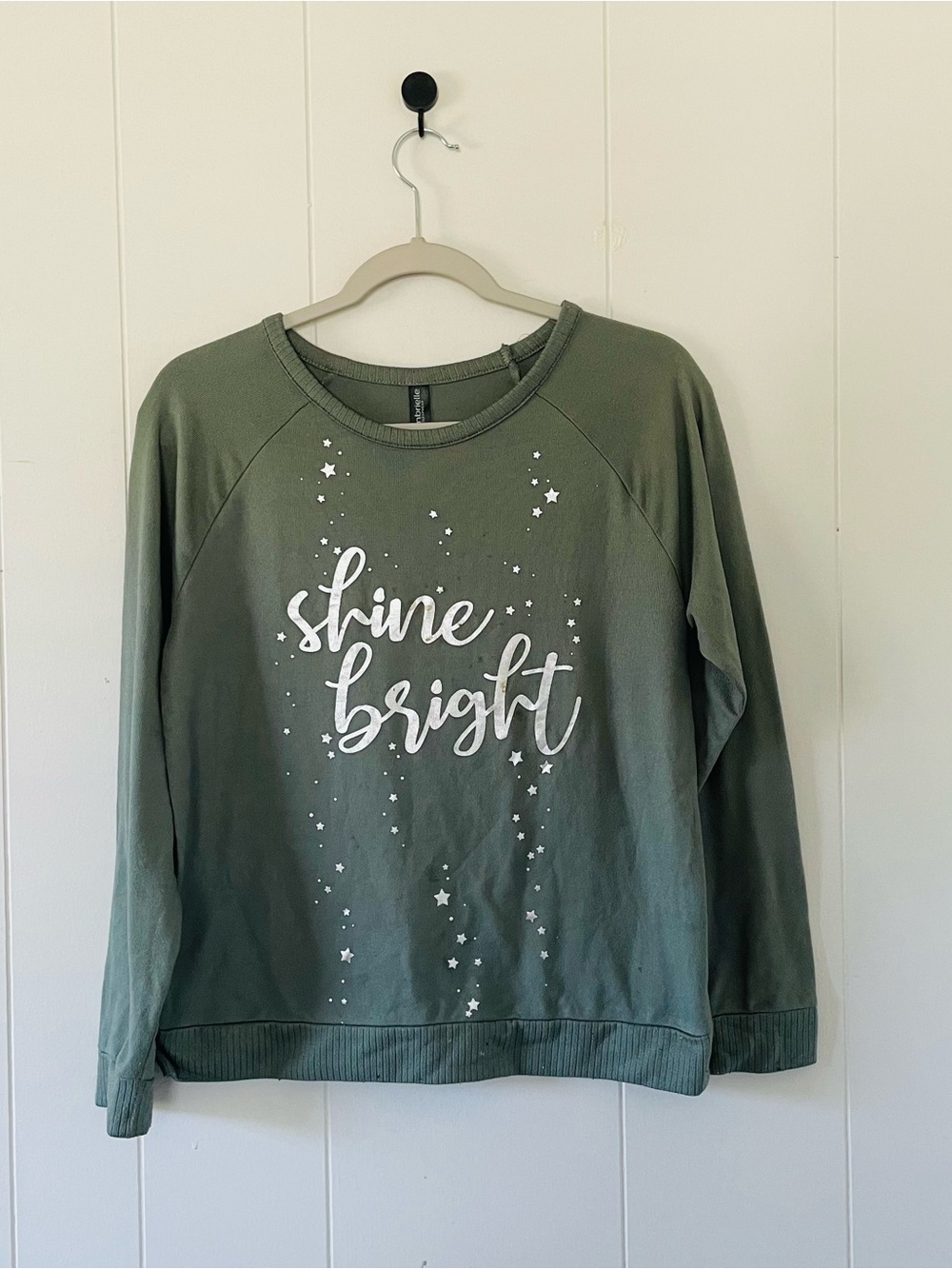 Ambrielle Sage Green Crewneck Sweatshirt